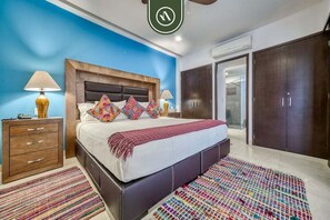 2 عدّة غرف نوم وبديكورات فريدة لكل غرفة وطراز فريد لكل وحدة