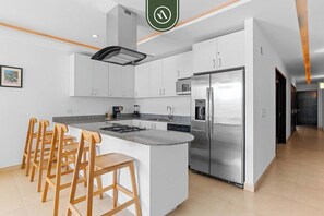 Private kitchen - Beautiful 2 BR Condo Amazing Rooftop Pool - Gym (Puerto Vallarta)