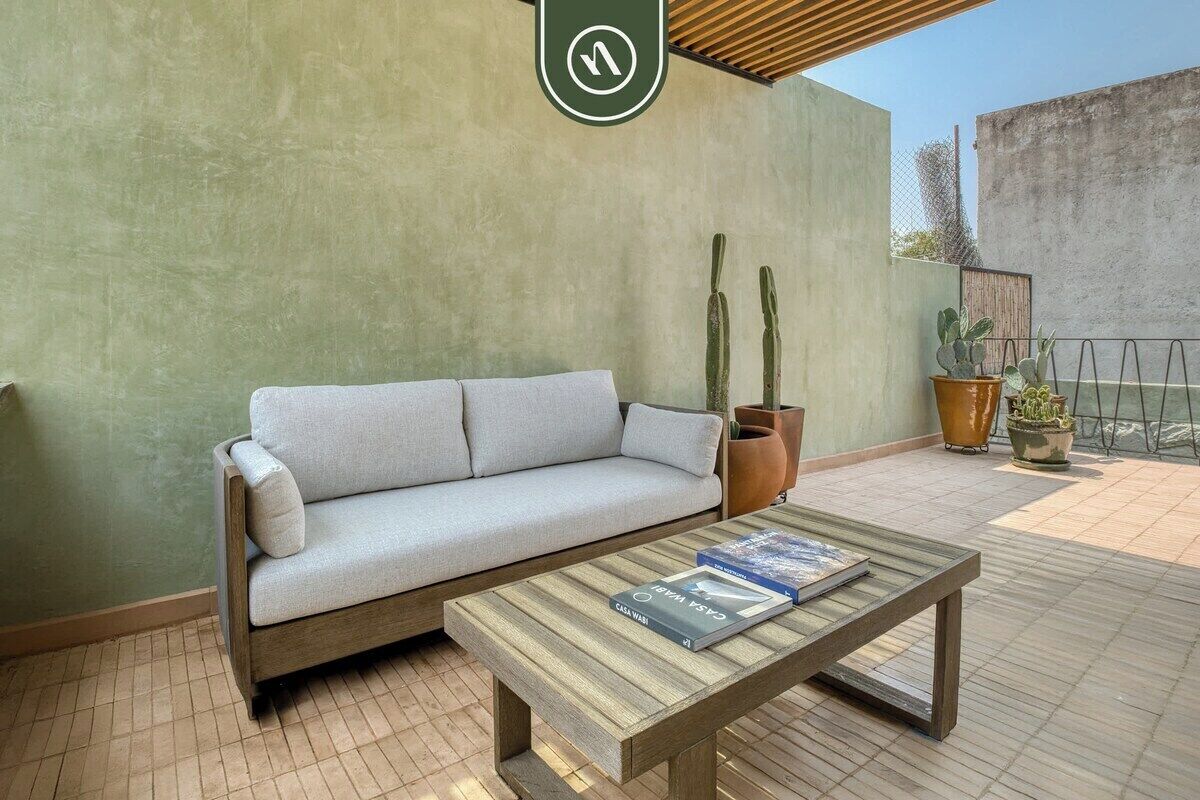 Leilighet, 1 kingsize-seng, terrasse, byutsikt (Privada de FD 3B U2) | Terrasse/patio