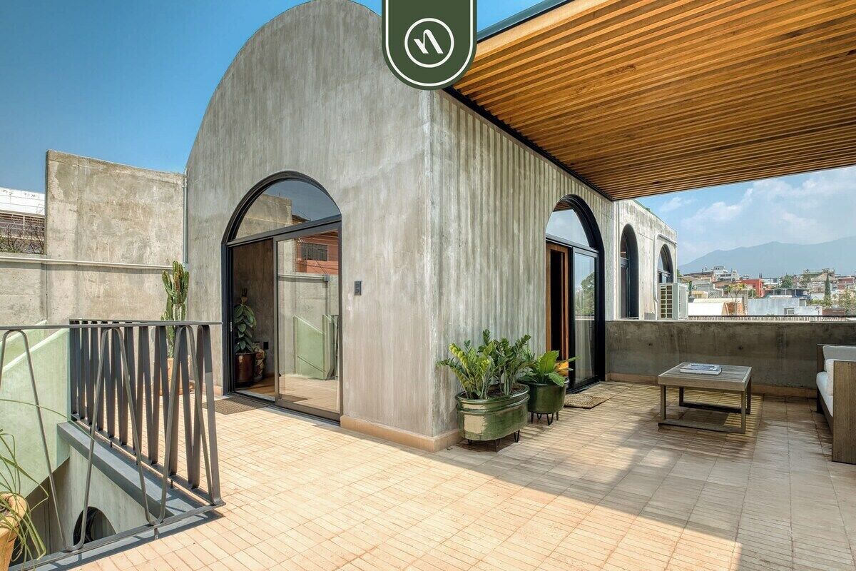 Leilighet, 1 kingsize-seng, terrasse, byutsikt (Privada de FD 3B U2) | Terrasse/patio