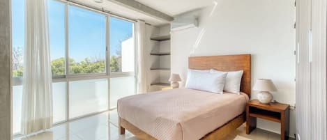 콘도, 침대(여러 개), 발코니, 시내 전망 (Condominio Olimpo A2) | 3 개의 침실, 각각 다른 스타일의 인테리어, 각각 다르게 가구 비치, 침대 시트
