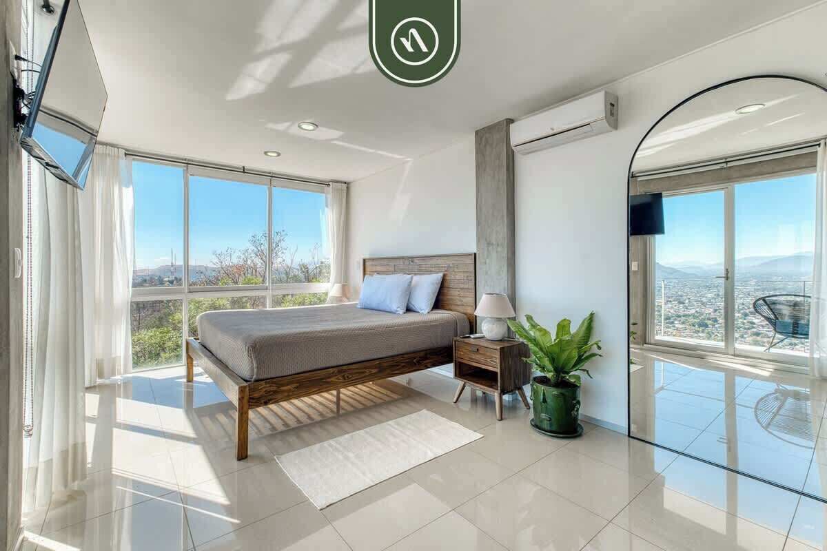 Rumah, Beberapa Tempat Tidur, dapur, pemandangan kota (Condominio Olimpo A2) | 3 kamar tidur dan didekorasi berbeda-beda