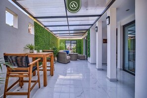 Apartment, Multiple Beds, Balcony, Ocean View (Sonnrisa-1) | Outdoor dining
