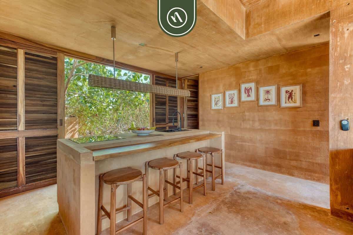 Apartment, 2 Queen Beds, Kitchen, Ocean View (Mazul 2) | Private kitchen | Coffee/tea maker, dining tables