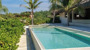 Pool - Stunning Two-bedroom Ocean View House - Mazul (Santa María Tonameca)