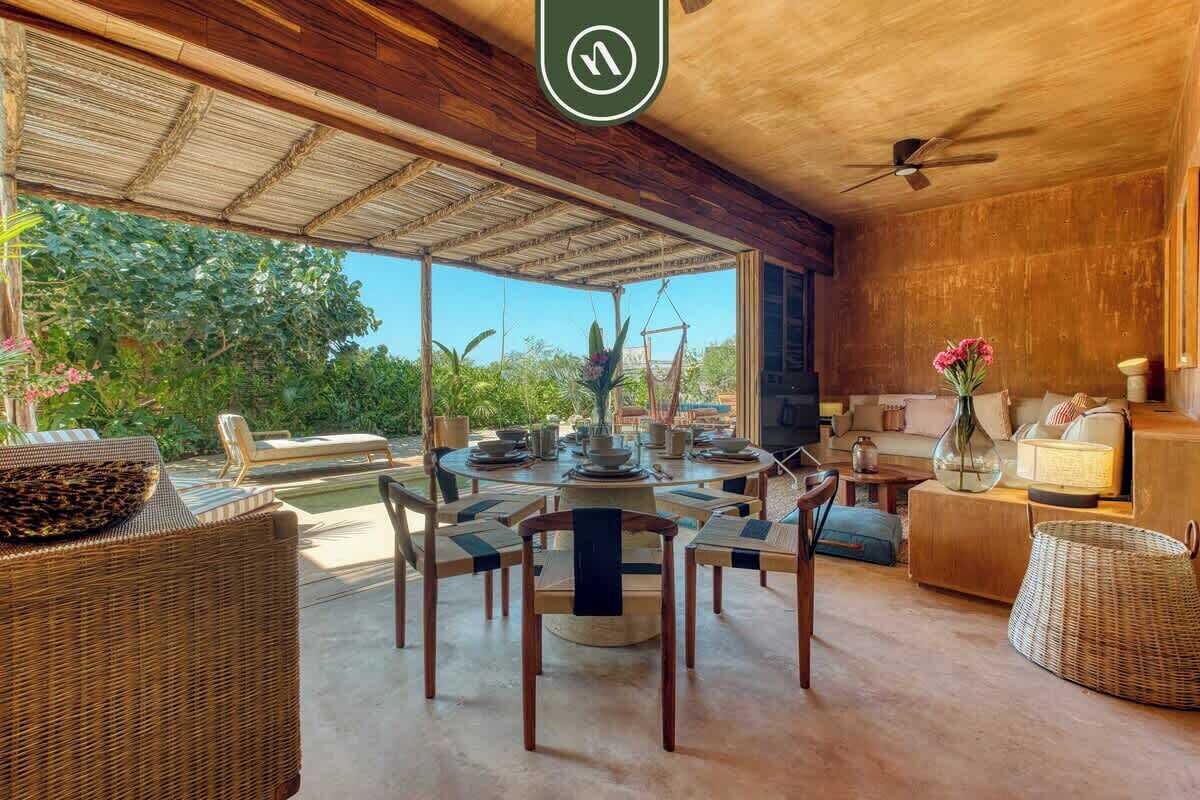 Apartment, 2 Queen Beds, Kitchen, Ocean View (Mazul 2) | Dining