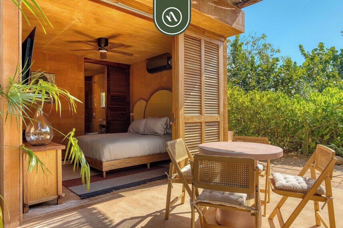 Condo, 2 Queen Beds, Terrace, Ocean View (Mazul 2) | Outdoor dining