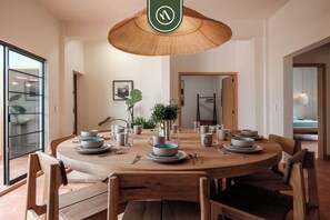 Condo, Multiple Beds, Patio, City View (Mariano Matamoros P2) | Dining