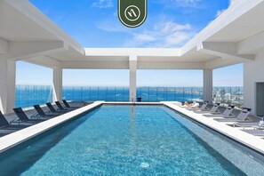 Pool - New Oceanview Condo With Beach - Pools - Gym (Puerto Vallarta)