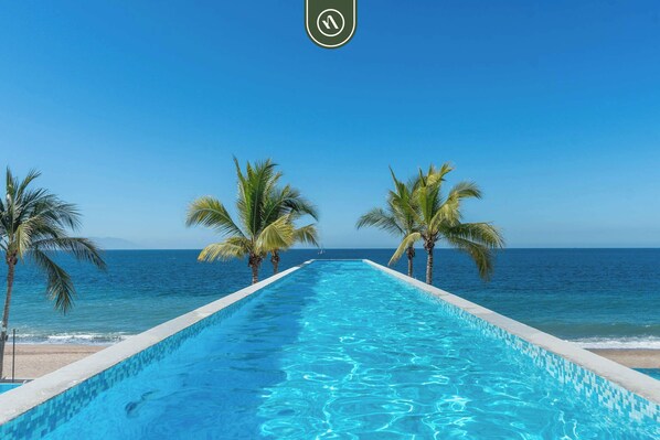 Pool - Amazing Studio With Oceanview - Pool - Beach - Gym (Puerto Vallarta)