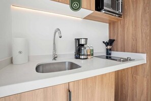 Private kitchen - Amazing Studio With Oceanview - Pool - Beach - Gym (Puerto Vallarta)
