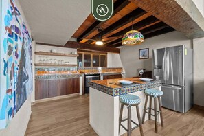 Apartment, Multiple Beds, Pool Access, Ocean View (Solomar 53) | Private kitchen | Electric kettle - Oceanfront 2 BR Condo With Spectacular View - Pool (Puerto Vallarta)