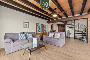 Apartment, Multiple Beds, Pool Access, Ocean View (Solomar 53) | Living area
