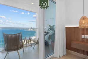 Studio - 1 kingsize-sÀng - kök - havsutsikt (Harbor 171 Torre Norte TNJ10) | Interiör