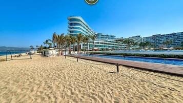 Beach nearby
