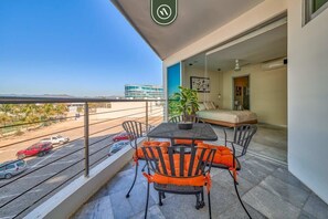 Apartment, Multiple Beds, Pool Access, Ocean View (Aria Ocean T2 251) | Outdoor dining
