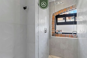 Condo, Multiple Beds, Pool Access, Pool View (Bliss 450 2 - 5) | Bathroom - Restored Historic 2 BR Condo in Downtown - Pool (Puerto Vallarta)