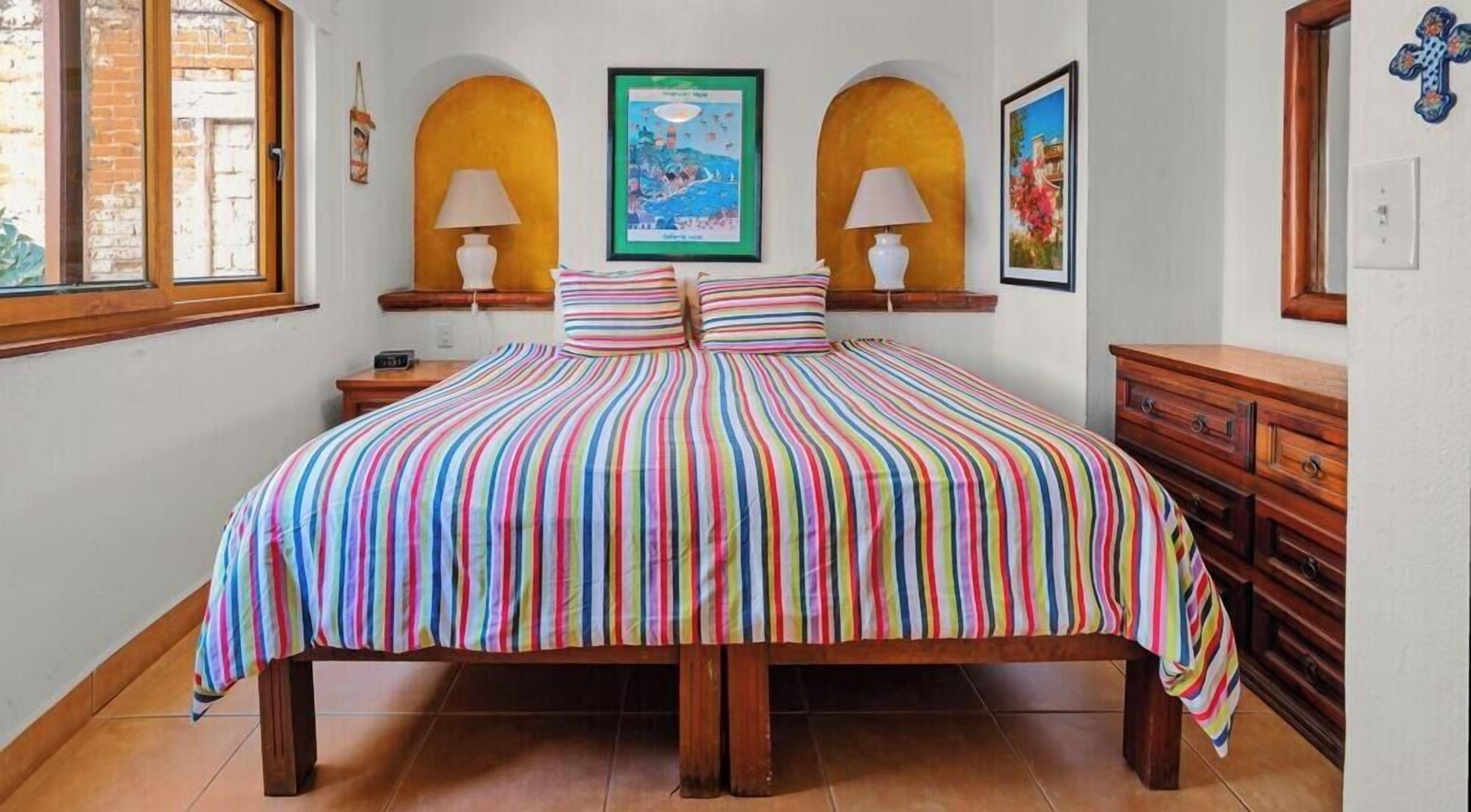 Condo, 1 King Bed, Pool Access, Ocean View (306-Plaza Mar) | 1 bedroom, individually decorated, individually furnished, bed sheets