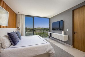 Condo, varias camas, cocina, vista a la alberca (MIO RESIDENCES 306 ABC-3BR) | 3 habitaciones, decoración personalizada y muebles diferentes 