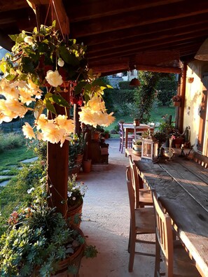 Udendørs spisemuligheder