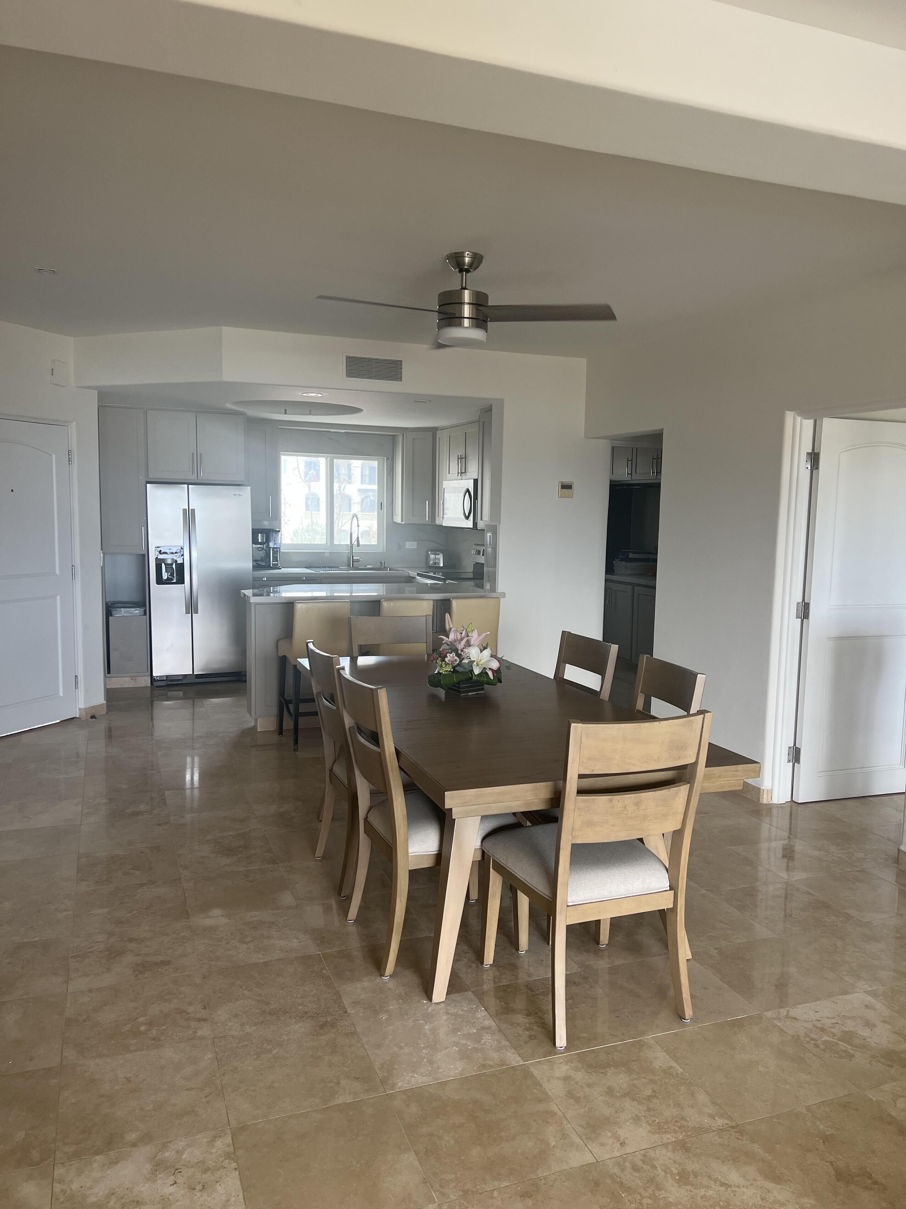 Apartment, Multiple Beds, Balcony, Ocean View (Las Mañanitas LM E3301) | Dining