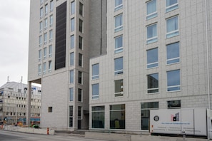 Fachada de la propiedad