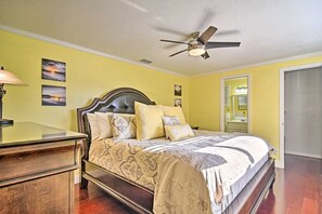 3 habitaciones, tabla de planchar con plancha, wifi y ropa de cama 