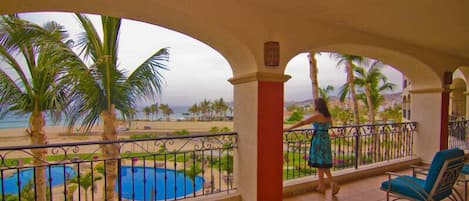 Apartment, Mehrere Betten, Balkon, Meerblick (Las Mañanitas LM E3303) | Unterkunftsgelände