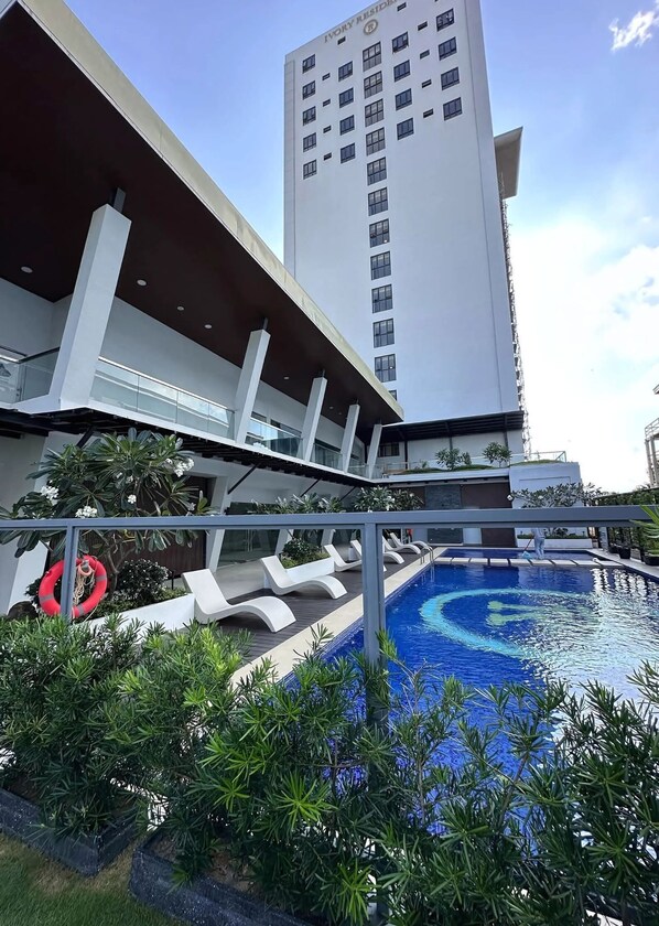 Alberca al aire libre 