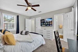 3 bedrooms, iron/ironing board, WiFi, bed sheets