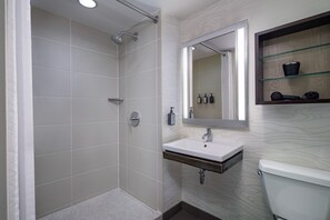 Hair dryer, towels