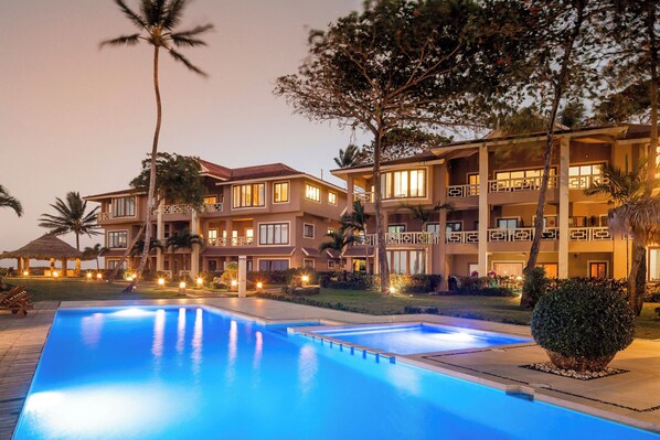 Alberca al aire libre 