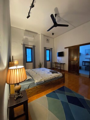 3 soveværelser, skrivebord, strygejern/strygebræt, gratis Wi-Fi