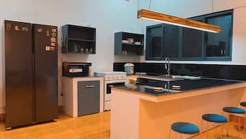 Microwave, oven, stovetop