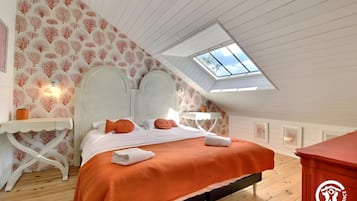 2 chambres, fer et planche Ă repasser, Wi-Fi, draps fournis