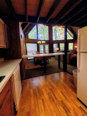 Signature Cabin, 3 Bedrooms, Patio, Mountainside | Private kitchen | Fridge, microwave, oven, stovetop - Gatlinburg Mountain Cabin (Gatlinburg)