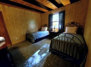 Individually decorated, individually furnished, iron/ironing board