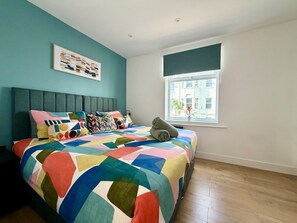 2 bedrooms, iron/ironing board, free WiFi, bed sheets