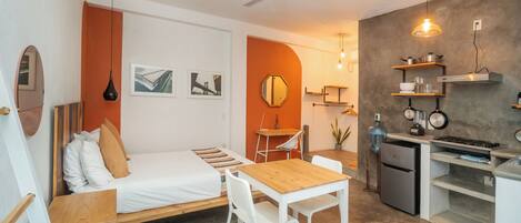 1 室のベッドルーム、インターネット、ベッドシーツ