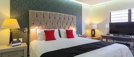 Habitación junior, vista a la ciudad | Wifi gratis