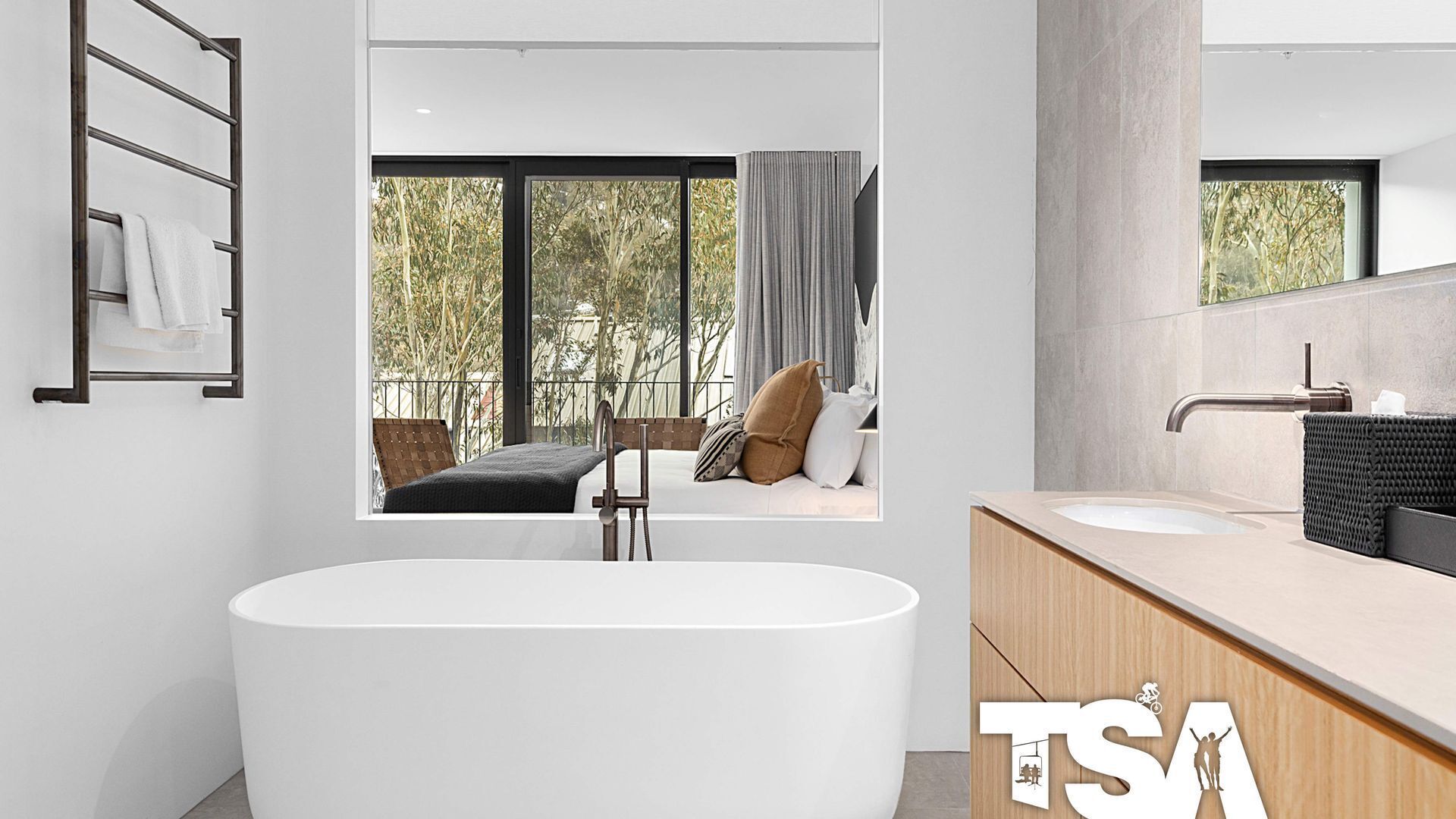 3 habitaciones y ropa de cama 