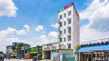 Fachada de la propiedad