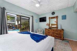 1 soverom, strykejern/-brett, reiseseng for barn og wi-fi