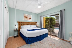 1 soverom, strykejern/-brett, reiseseng for barn og wi-fi