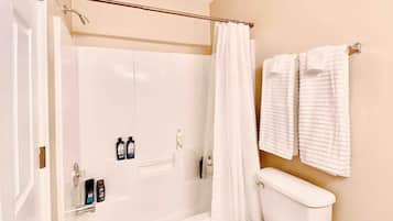 Shower, hair dryer