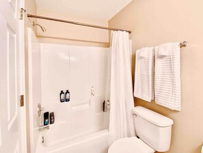 Shower, hair dryer
