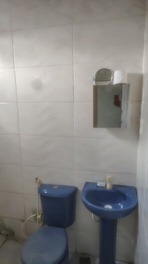 Towels, soap, toilet paper