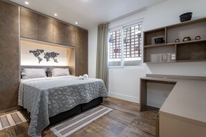 Iron/ironing board, Internet, bed sheets - Fully equipped apartment in a prime Lapa location. (Rio de Janeiro)