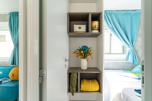 2 habitaciones, wifi gratis y ropa de cama 
