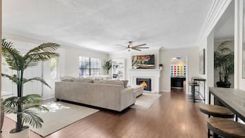 Luxury Villa, Multiple Bedrooms, Private Pool, Pool View | Living area